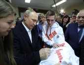 Большинство кировчан проголосовали за Путина на выборах