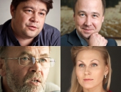 Именинники дня — Андрей Усенко, Александр Варанкин, Алексей Винокуров и Татьяна Мишкина