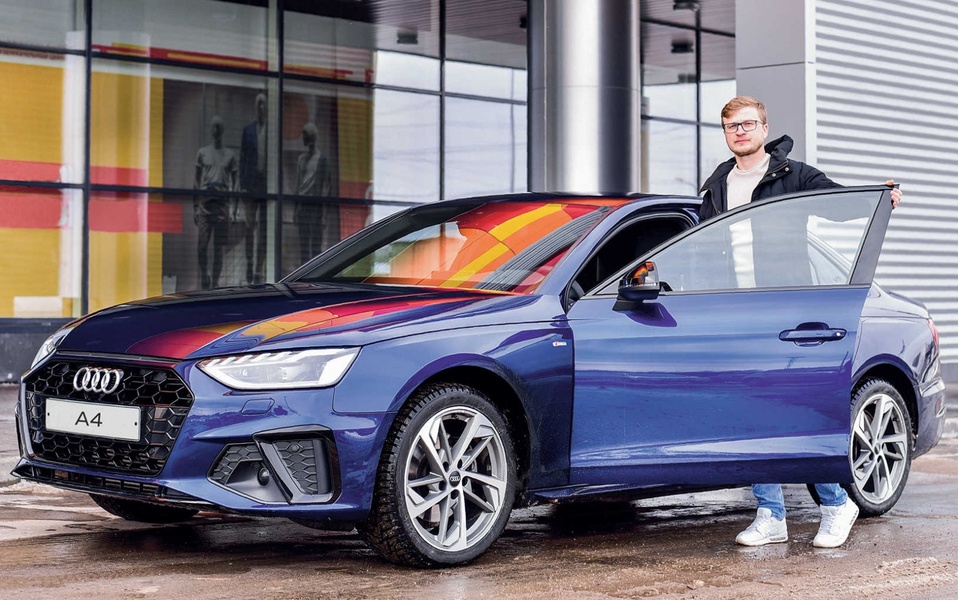 Audi A4. воплощение спортивного характера