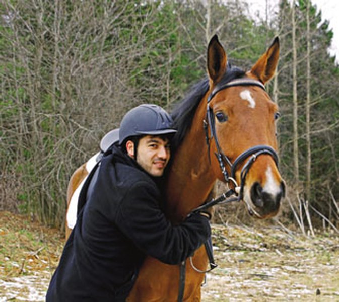 О своем увлечении конным спортом — Элунур Гусейнов