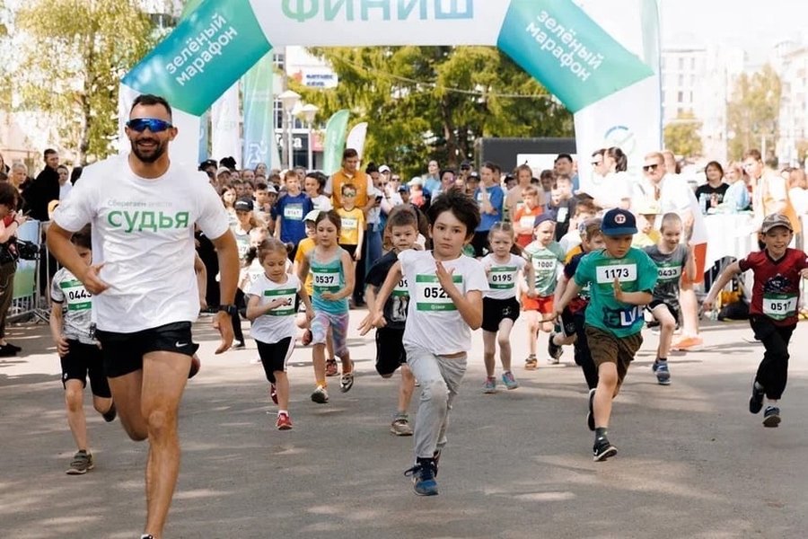 В Кирове прошел юбилейный 10-й Зелёный марафон